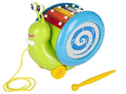 Easy To Carry Strong High-Grade Plastic Snail Toy For Kids Age Group: 1-2 Yrs