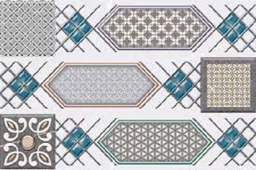 Easy To Clean Printed Ceramic Wall Tiles For Home And Hotels
