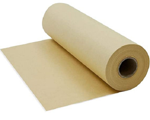 0.7 Thickness 120 Gsm Recycled Moisture Proof Plain And Soft Kraft Paper Roll
