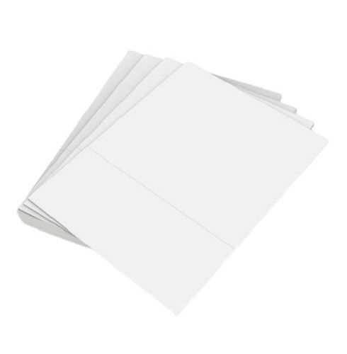  200 Gsm 0.3 Mm मोटे आयताकार A4 आकार के सादे कागज़ 