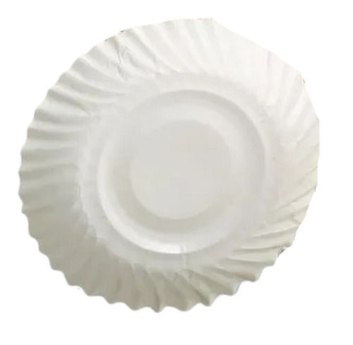 8 Inch, Eco Friendly Plain Disposable Paper Plate For Event And Party