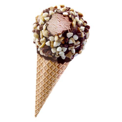 Hygienically Prepared Adulteration Free Creamy Tasty And Impurity Free Chocolate Cone Ice Cream For Dessert