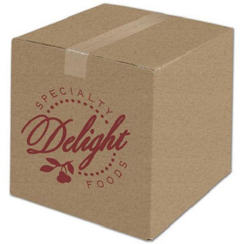 Light Weight And Rectangular Cardboard Paper Printed Corrugated Box 