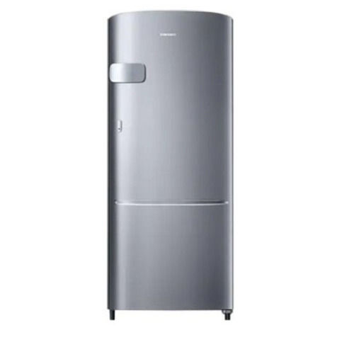 Silver Samsung 192 L 2 Star Inverter With Single Door Refrigerator Dimension(L*W*H): 54.9X 65 Cm  Centimeter (Cm)