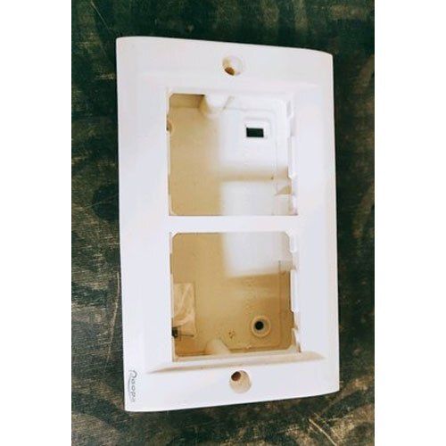 High Durability Reliability Versatile And Easy To Use White Pvc Electrical Switch Box