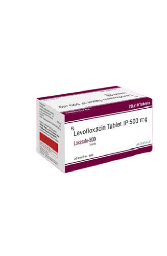 20X10 टैबलेट का पैक Levofloxacin Tablet Ip 500 Mg विशिष्ट दवा 