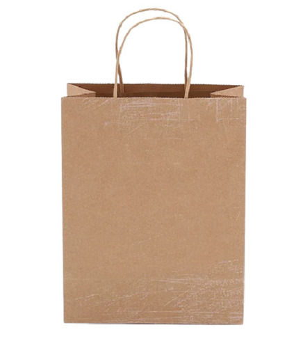 Light Weight And Eco Friendly Plain Paper Carry Bag