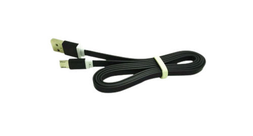 Pvc Rubber Material 0.5 Meter Size Fast Transmission Speed Black Usb Cables 