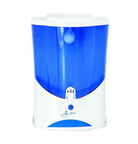 White And Blue Plastic, Storage Capacity 8 Liters, Fully Automatic Vaani Ro Water Purifier  Installation Type: Cabinet Type