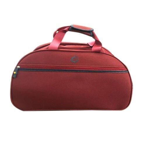 Red Polyester Duffel Luggage Bag Size: Various Sizes Are Available