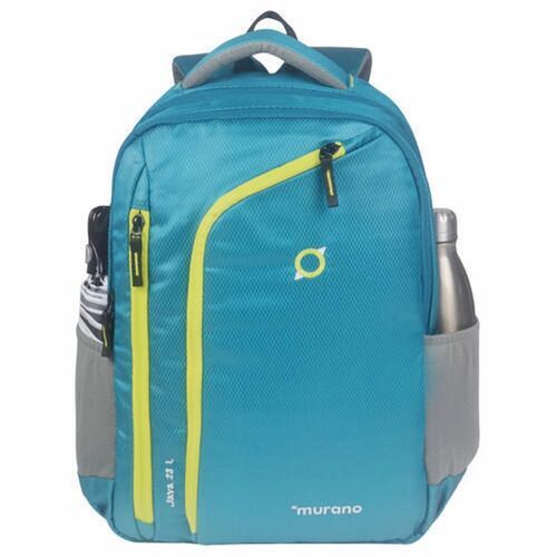 Blue Zipper Closure Type Waterproof Backpack