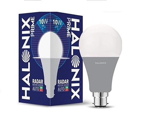 Ceramic 10 Watt, Energy Efficient Light Weight And Long Lifespan White Led Bulb