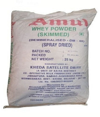 25 Kilograms Rich In Protein Indian Origin Dried Skimmed Whey Powder