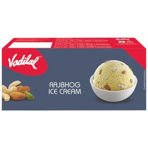 700Ml, Creamy And Delicious Rajbhog Ice Cream Brick Age Group: Adults