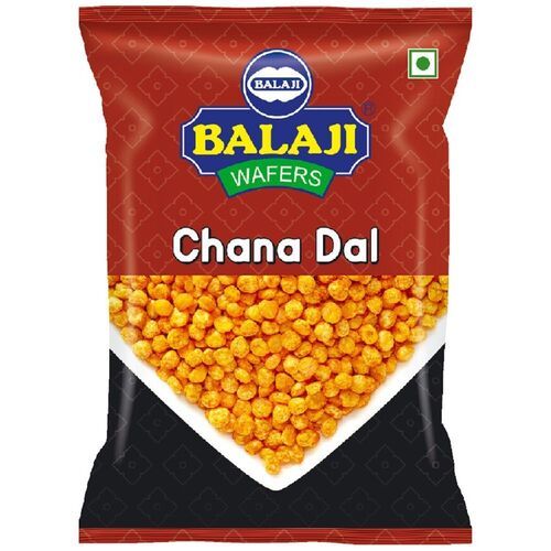 Mouth-Watering Spicy And Crunchy Balaji Chana Dal Namkeen Snack, 80 Gm Pouch Carbohydrate: 50 Grams (G)