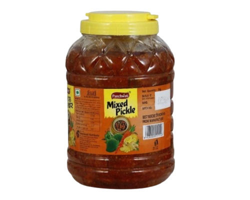 5 Kilogram, Food Grade Salty Sour And Spicy Taste Panchwati Mixed Pickle