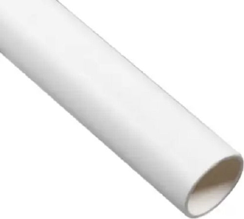 White 3.2 Mm Thick Durable And Galvanized Polyvinyl Chloride Plastic Round Pipe 