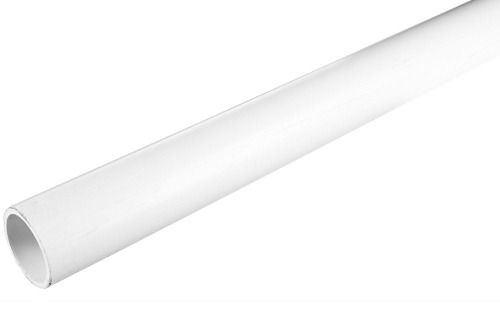 White Corrosion And Water Resistance Round Polyvinyl Chloride Plastic Rigid Pipe