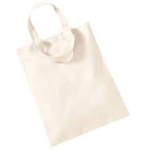 D Cut Handle Light In Weight Plain Huge Shopping Cotton Carry Bags  Application: Construction