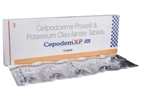 Cefpodoxime Proxetill And Potassium Clavulanate Tablets, 10 Tablets
