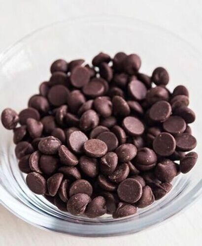 Dark Brown Round Chocolate Chips