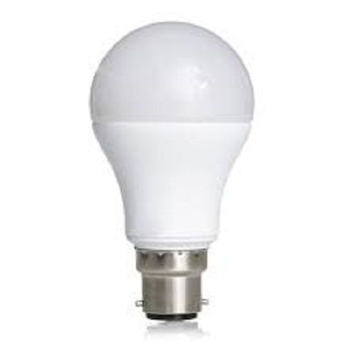 White 220 Input Voltage Round Plastic Led Bulb 