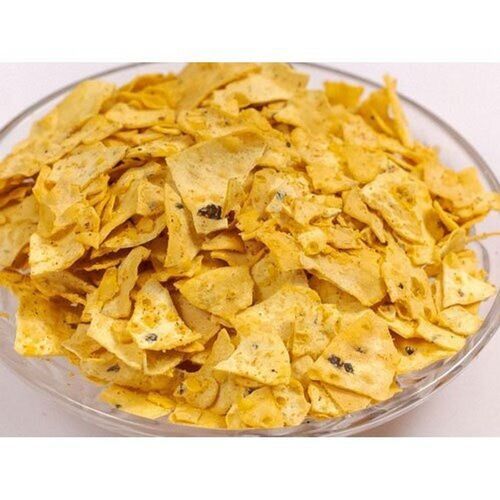 Deep Fried Processed Spicy Taste Crispy And Crunchy Masala Salted Papdi, 1 Kg