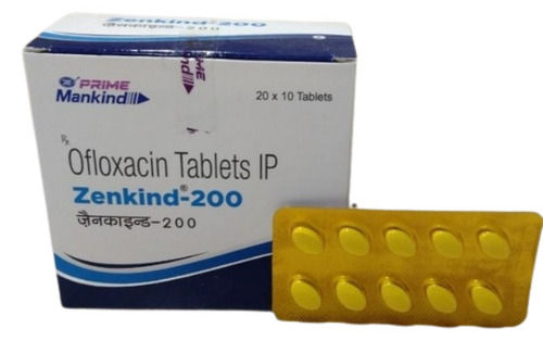 Ofloxacin Tablet Ip, Pack Of 20x10 Tablets