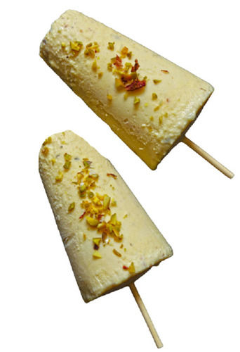 Yellow Colour With Tasty Delicious Mawa And Pista Flavor Kulfi Ice ...