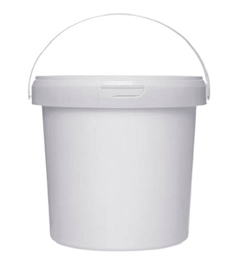 10 Litre Storage Round Glossy Finished Polyethylene Terephthalate Plastic Bucket
