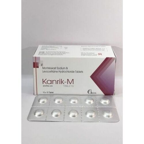 Montelukast Sodium And Levocetirizine Hydrochloridetablets 10x10 Tablets