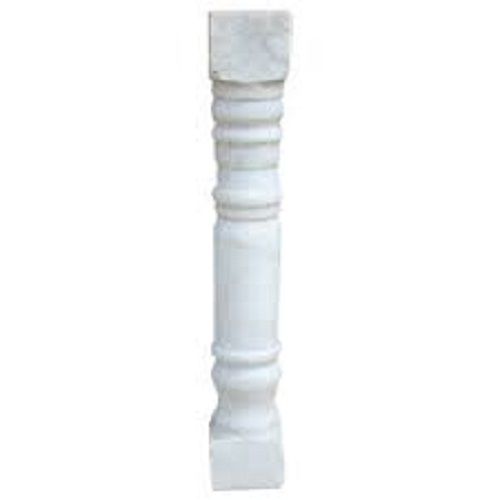 Water Resistant Polished Marble Pillar For Construction Use