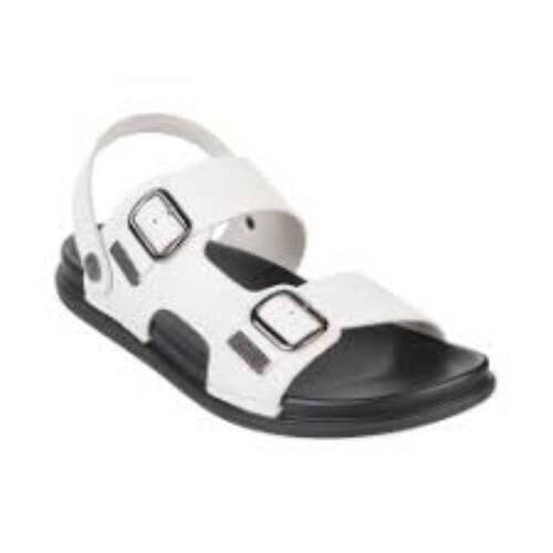 Black & White Color High-quality Durable Sole And Comfy Men Sandals