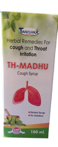 Cough Syrup, Pack Of 100ml 