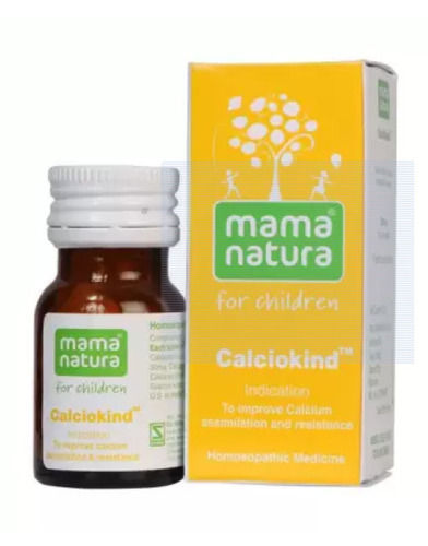  मामा नेचुरा बच्चों के कैल्शियम एसिमिलेशन और प्रतिरोध का उपयोग: 10 ग्राम आकार का कैल्सियोकाइंड टीएम होम्योपैथिक दवा
