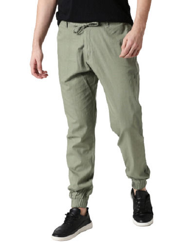 Brown 100 Percent Comfortable And Washable Cargo Jogger Pant For Mens Casual Wear