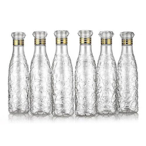 Fridge Water Bottle Pack Of 6 Pieces Capacity: 1 Liter/Day