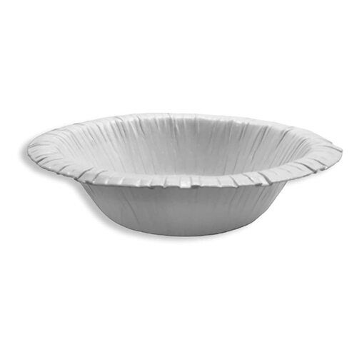 Durable And Versatile Recyclable Disposable Leak Proof White Paper Bowl 