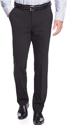 Washable Skin Friendly Black Mens Formal Pant at Best Price in ...