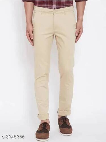 Sandal Colour Skin Friendly And Wrinkle Free Plain Cotton Trouser For Mens  Casual Wear at Best Price in West Godavari Dist  Kushi Enterprises