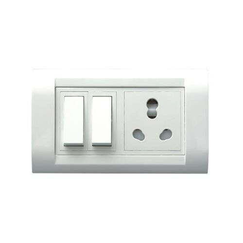 White Polycarbonate Modular Electrical Switch Board