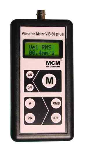 Vibration Meter Vib-30 Plus With Back Light Display - Color: Black