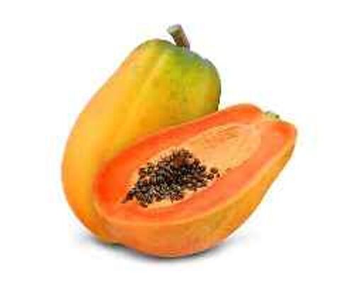 Green Pear-Shaped And Organically Grown Natural Flavour A Grade Fresh Papaya