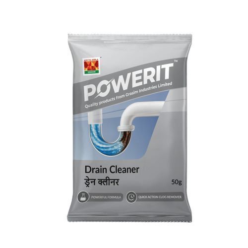 Liquid Powerful Formula Quick Action Clog Remover Powerit Drain Cleaner, 50G 