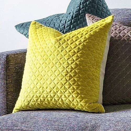 All Square Designer Linen Cushion Cover, (Set Of 3)