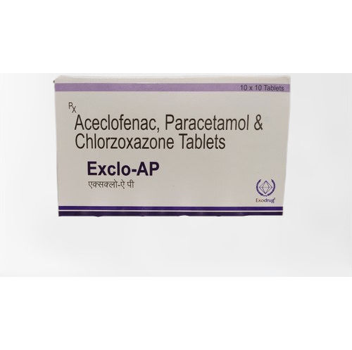 Aceclofenac Paracetamol Chlorzoxazone Tablets Age Group: Adult