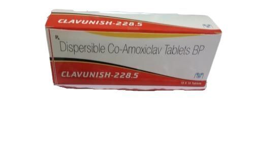 Clavunish 228.5Mg Tablet , 10X10 Tablets Grade: Medicinal