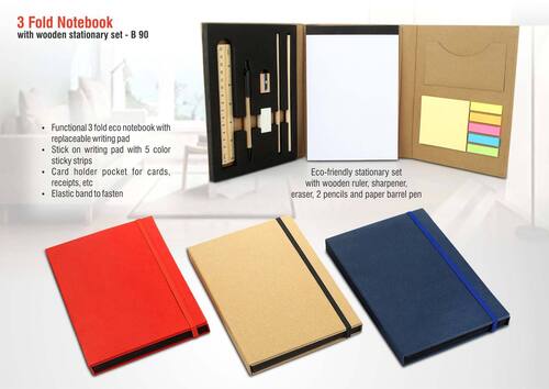 Rectangular B50 A Eco Notebook With Pen And Sticky Pads at Best Price in  Mumbai