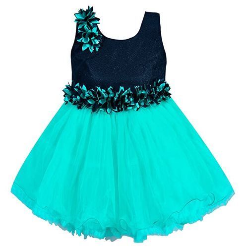 Knee Length Tiffany Designer Baby Girls Frock Age Group: 6-8