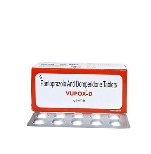 Pantoprazole & Domperidone 10X10 Tablets General Medicines